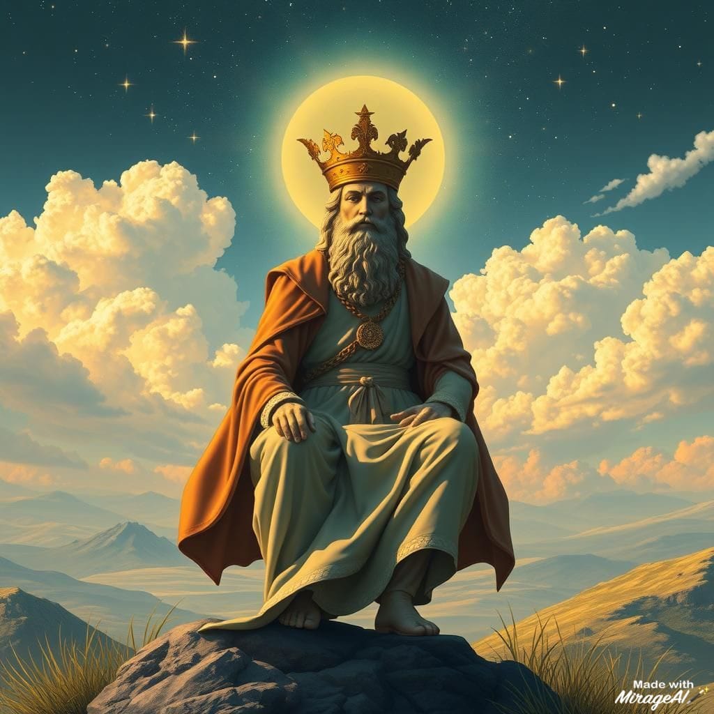 A philosopher  king.