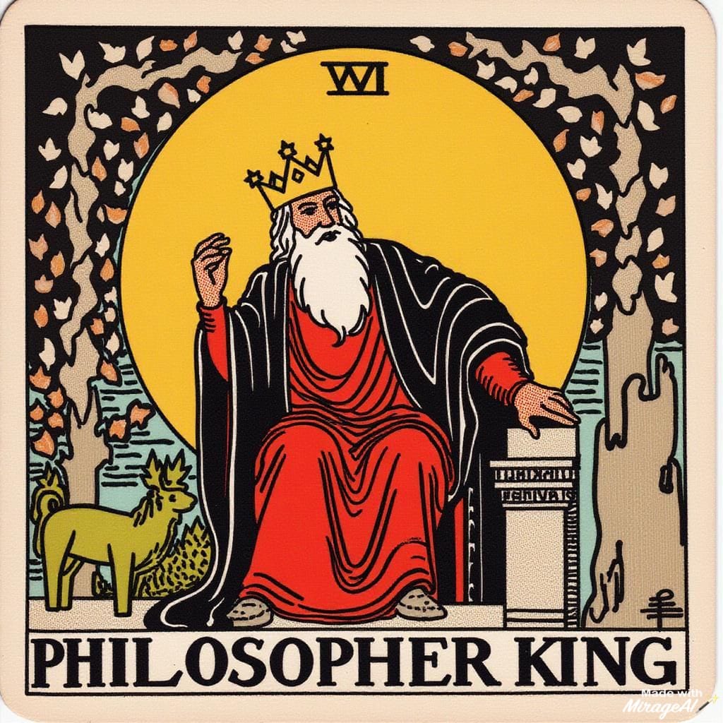 A philosopher  king.