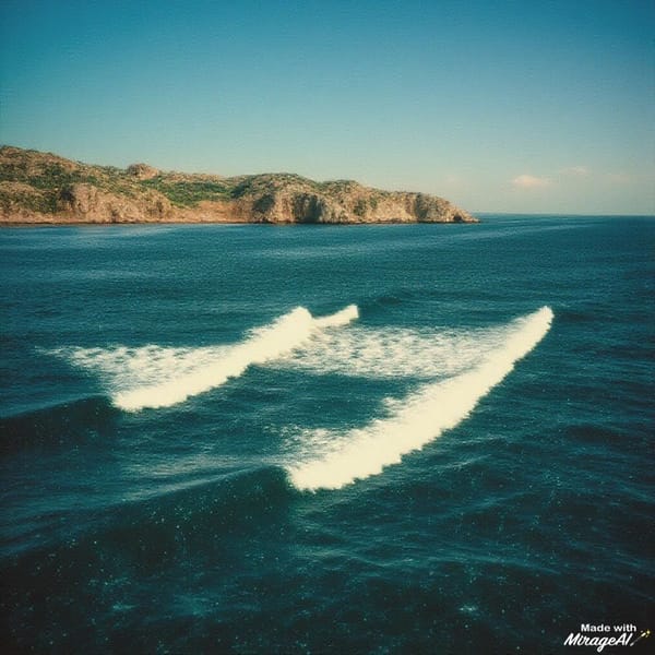 Rising sea.